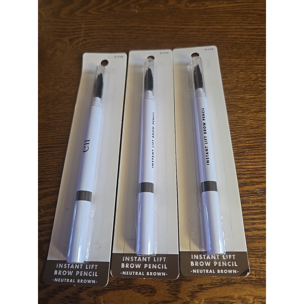 e.l.f. Instant Lift Brow Pencil, Neutral Brown Set Of 3